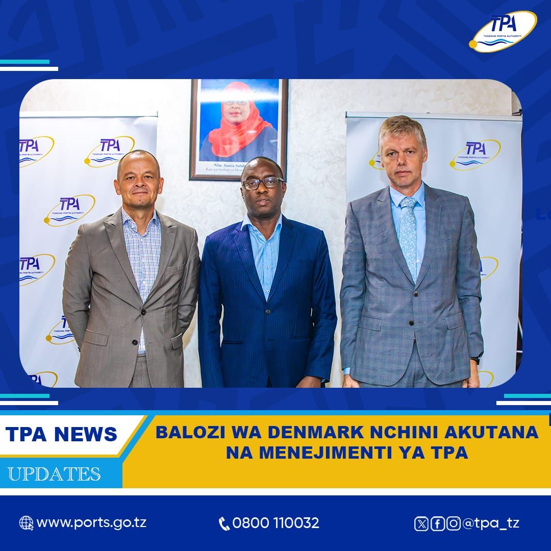 BALOZI WA DENMARK NCHINI AKUTANA NA MENEJIMENTI YA TPA
