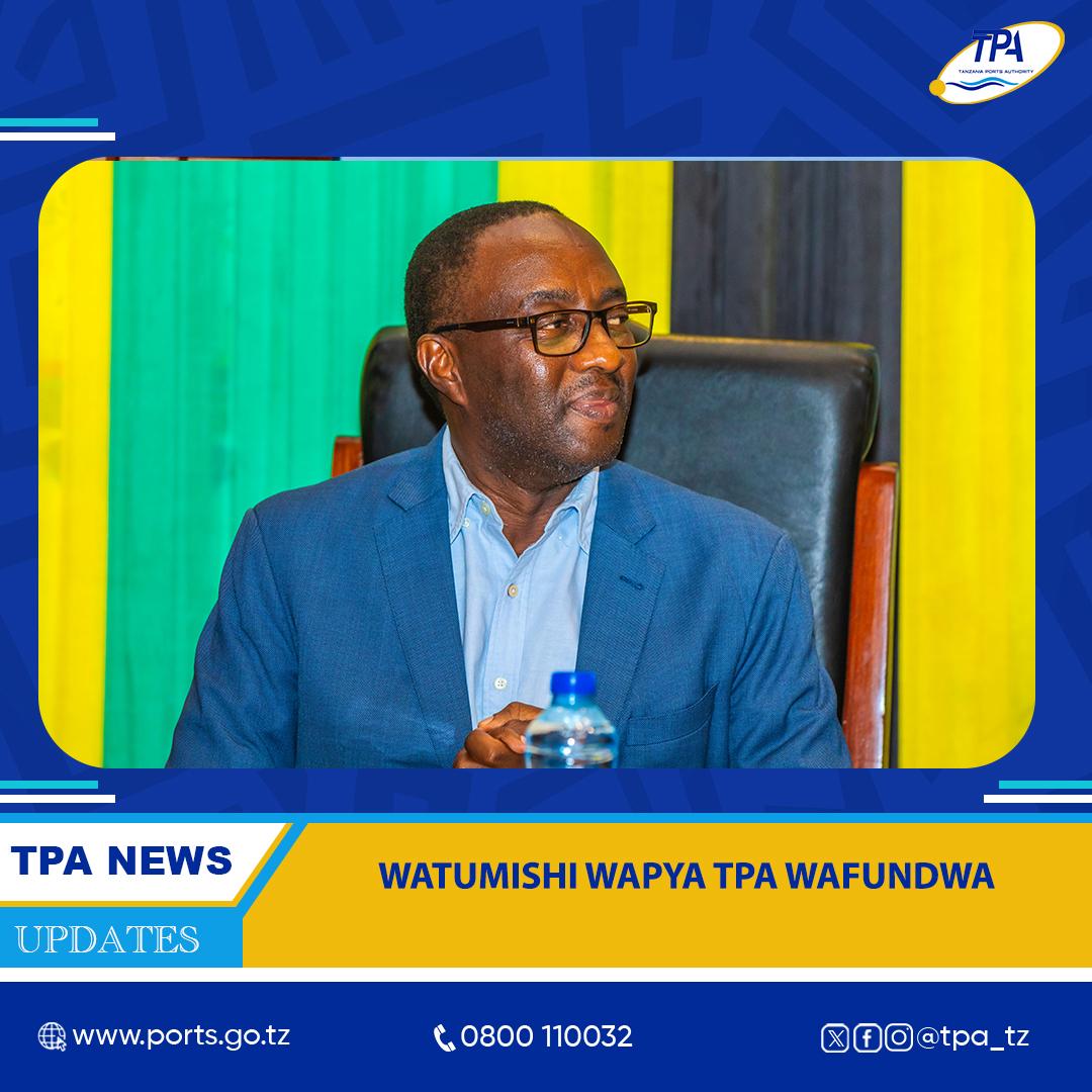 WATUMISHI WAPYA TPA WAFUNDWA