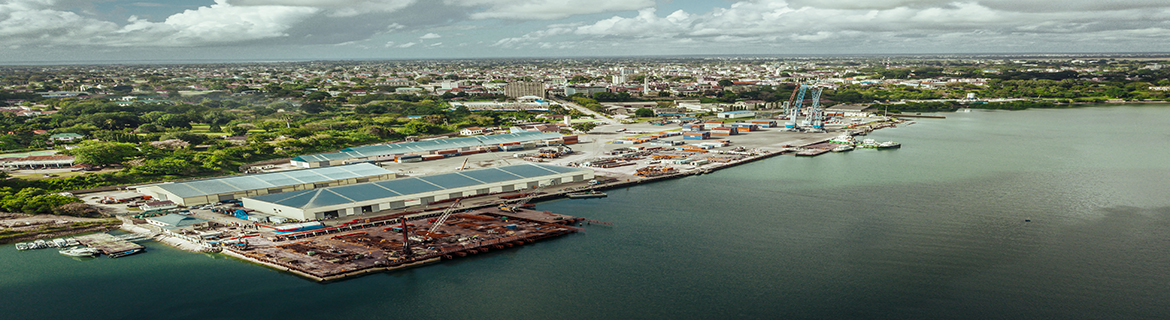 Tanga Port Aerial View